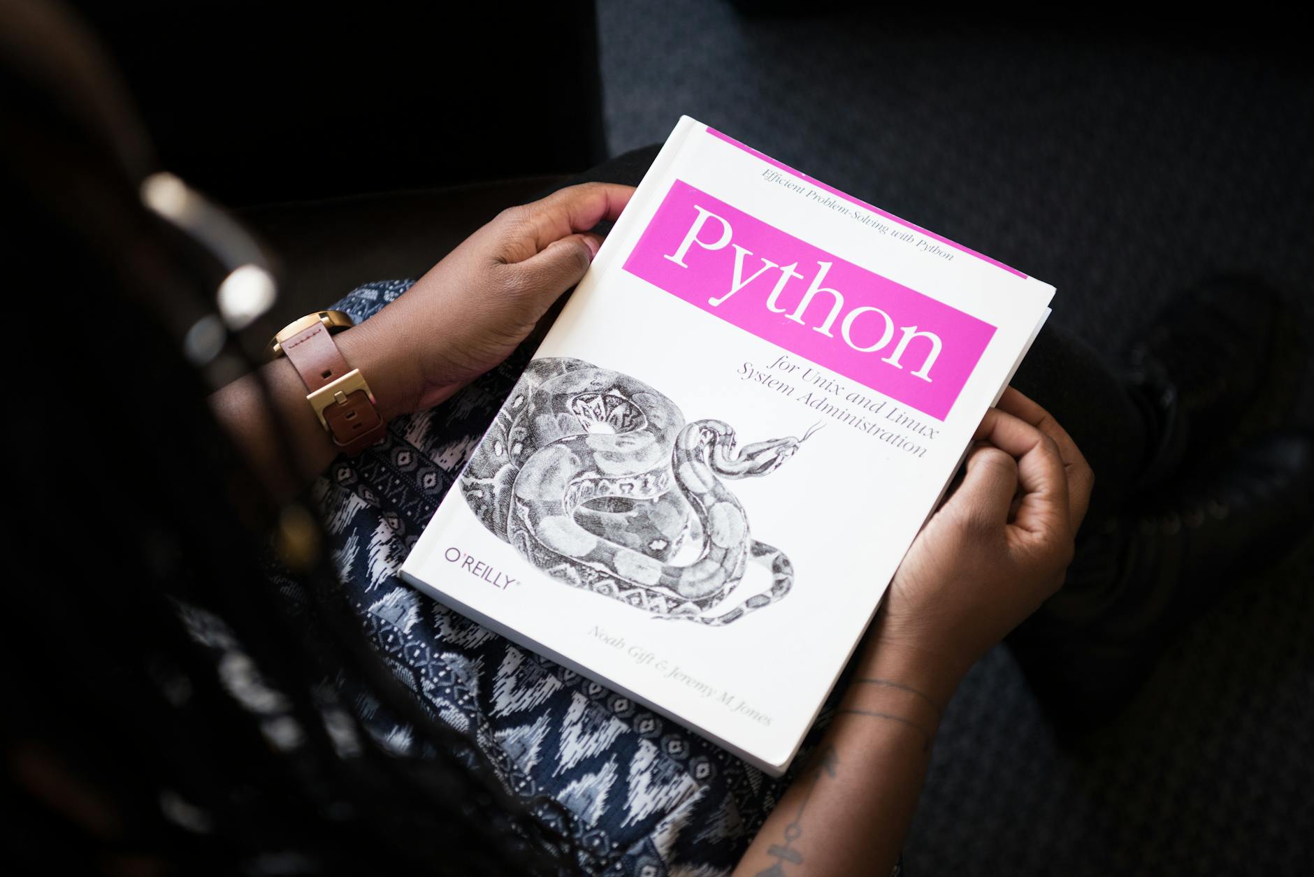 https://www.pexels.com/photo/python-book-1181671/